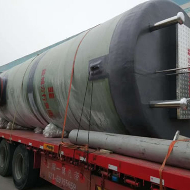 FRP Integrated prefabricated pump station