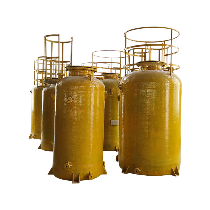 FRP chemical storage tank