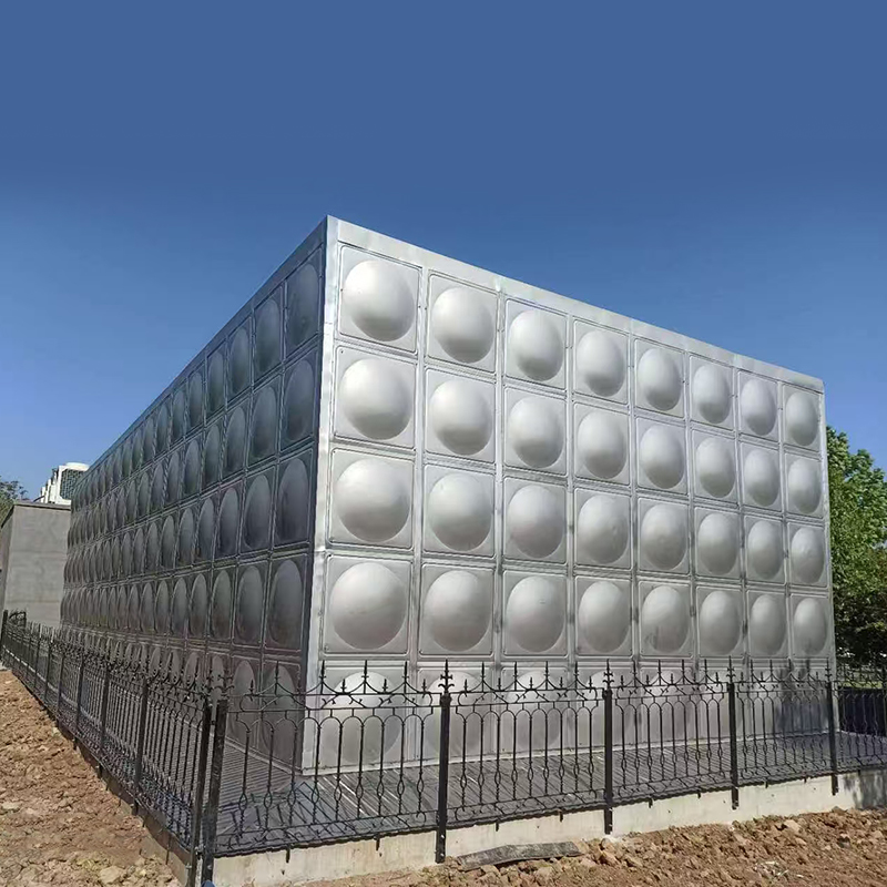 Stainless steel sectional fire water tank